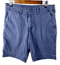 American Eagle Cargo Shorts 32 Blue Gray Cotton Stretch Mens Next Level ... - $33.56