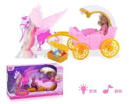 Pegusus Dream Carriage for 6 Inch Dolls - $19.99