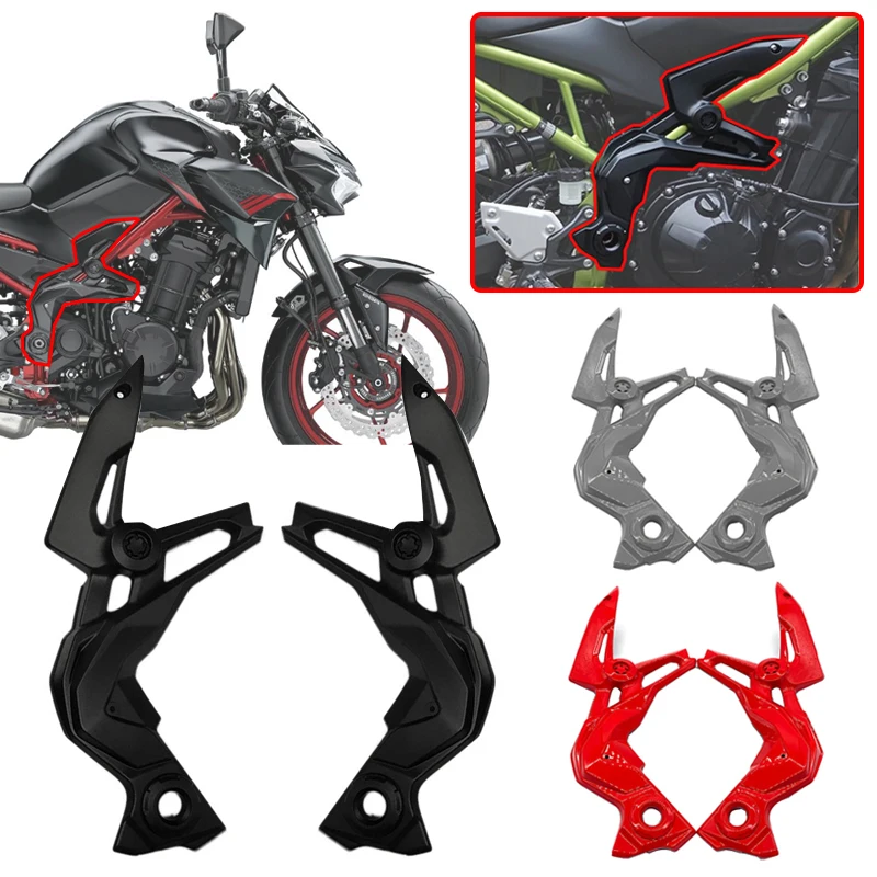 For Kawasaki Z 900 2020-2023 Z-900 Motorcycle ABS Carbon Fiber Front Sid... - $65.54+