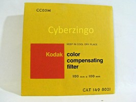 Kodak CC05M 1498021 Color Compensating 100mm x 100mm Filter NEW OLD STOCK - £15.64 GBP