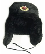 Autentico Russo Militare Kgb Ushanka Cappello Con / Soviet Red Army Badge - $41.97 CAD+