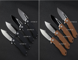 Folding Pocket Knife | Sure Grip G10 Handle | D2 Blade Steel | Ball Bearings - £71.71 GBP
