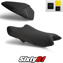 Kawasaki Ninja ZX6R Seat Covers and Gel 2019-2022 Black Orange  Luimoto Tec-Grip - £191.84 GBP