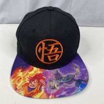 Dragon Ball Z Super Anime Adjustable Snapback Hat Cap Adult CLEAN EUC - £40.16 GBP