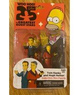 Simpsons 25 Years Greatest Guest Stars Tom Hanks &amp; Hugh Hefner  - £15.85 GBP