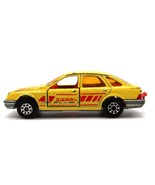 Vintage Majorette No 272 Ford Sierra Ford Sierra 1/58 Scale Yellow France - $187.36 MXN