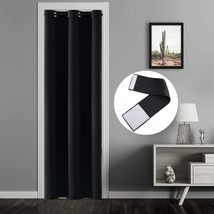 Blackout Curtains For Narrow Windows Or Doorways, 34 Inches Wide By 80 Inches - £29.65 GBP