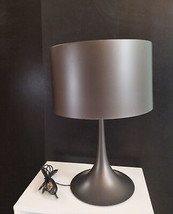FLOS Lampe De Table Spun Light T1 Solide Noire Taille 57.5CM F6610030 - £398.06 GBP