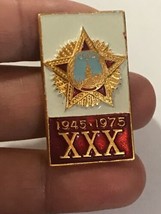 1945-1975 soviet Russian USSR 30 years WW2 Victory pin badge commemorative - £7.84 GBP