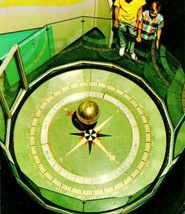 Vtg Chrome Postcard Foucault&#39;s Pendulum Museum Of Science and Industry Chicago - £12.41 GBP