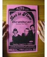 Duran Affiche Concert Laisser C&#39; Flow The Fillmore 1999 - $89.99