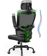 Ergonomic Office Chair Big And Tall - 350Lbs Capacity, 6&#39;5&quot; Tall Max,, U... - $203.31