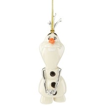 Lenox Disney Frozen Olaf Snowman Figurine Ornament Warm Hugs Christmas NEW - £43.17 GBP