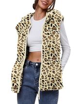 TFSDOD Womens Fuzzy Sherpa Fleece Vest Cozy Sleeveless Sweater White Leo... - $196.40 MXN TFSDOD Womens Fuzzy Sherpa Fleece Vest Cozy Sleeveless Sweater White Leo... - $196.40 MXN