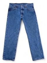 Vtg Y2K Levis 501 Jeans Blue 0193 Guatemala 2003 Button Fly 34x30 Measures 34x29 - £61.79 GBP