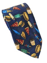 Preppie by J.B. Junk Food Fast Food Hamburger Taco Pizza Novelty Necktie - £16.34 GBP