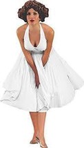 Marilyn Monroe Costume / 60&#39;s White Halter Dress - £127.06 GBP+