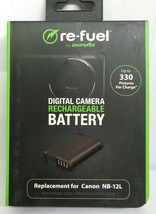 Digipower Re-Fuel Rechargeable Replacement Battery for Canon NB-12L - $9.74