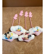 Disney Baby Star Glow Mobile ~ REPLACEMENT PARTs ONLY ~ 4 Rods, 4 Cloud ... - £7.95 GBP