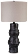 Kerbert - Distressed Black - Terracotta Table Lamp - $81.00