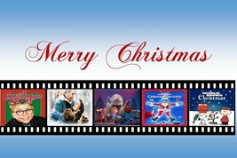 Christmas Movie Montage Poster 24 X 36 Inch Rudolph, Charlie Brown, Holiday - $19.99