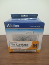 Aqueon QuietFlow 6 Replacement Filter Cartridges Medium Open Box New Box... - £15.13 GBP