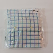 Chaps Men's Red & Black Cotton Check Button-Down Collar Shirt Long Sleeve Size M image 13