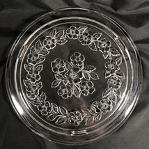 Vintage Apple Blossom Sovereign House Footed Cake Plate 11.5” Serving Pl... - £14.72 GBP