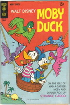 Walt Disney&#39;s Moby Duck Comic Book #8 Gold Key 1970 FINE - £4.67 GBP