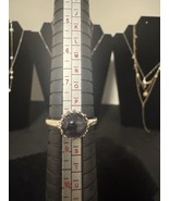 Size 8 925 Sterling Silver Amethyst Ring - €26,30 EUR