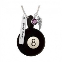 8 Ball Ash Pendant Urn - Love Charms™ Option - €26,46 EUR