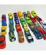 Lot of  33+ Mini Cars, Trucks and Motorcycles, Plastic and Metal - £15.63 GBP
