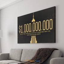 1 Billion Dollar Definition Wall Art Motivational Art Inspirational Decor -PC86 - £19.86 GBP+