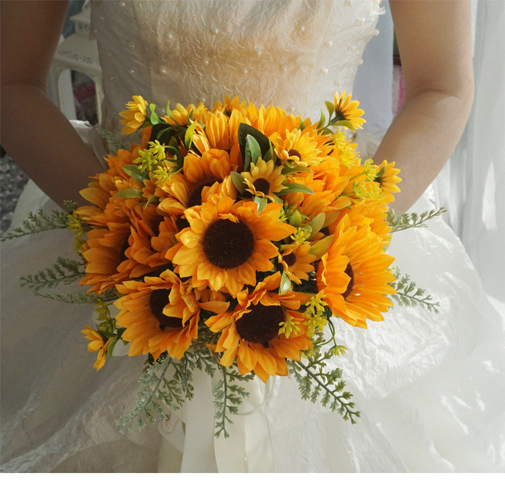 Waterfall Style Rustic Artificial Peony Bridal Bouquet Fake Plants Cascading H
