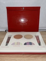 Clarins Make-Up Color Your Life Palette Lip Balm, Powder Quartet Eye Sha... - $48.29