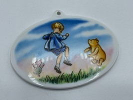 Three Cheers for Pooh Christopher Robin Piglet Ornament Midwest Cannon Falls - £15.22 GBP