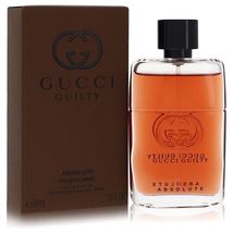 Gucci Guilty Absolute by Gucci Eau De Parfum Spray 1.6 oz for Men - $59.40