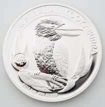 2012 Australian Kookaburra 1 oz. 999 Silver BU Coin Queen Elizabeth II - $151.81