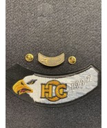 Harley Davidson HOG metal Pin Rocker Patch 1997 H.O.G. - $14.73