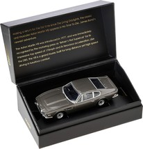 James Bond-No Time to Die Aston Martin V8 1:36 Die-Cast Display Model by... - $55.39