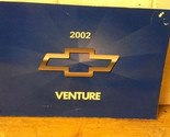 2002 Chevrolet Venture Owners Manual - $49.49