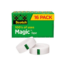 Scotch Tape Magic Refill (19mmx25m) - 16pk - £61.64 GBP