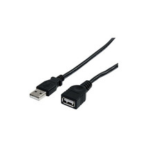 STARTECH.COM USBEXTAA10BK USB EXTENSION CABLE A TO A USB EXTENDER CABLE - £27.71 GBP