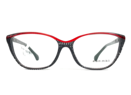 Alain Mikli Eyeglasses Frames A03502 002 Pointillee Grey Red Black 54-15... - £164.95 GBP