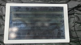 White Ring Super Solar Panel 5W Barrel Plug Connector For Spotlight Cam/... - $462.62 MXN