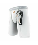 Shock Doctor CompShor w/BioCup - Boys (White) - Small - £15.78 GBP