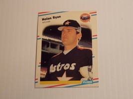 1988 Fleer Baseball NOLAN RYAN #455 Houston Astros  - £1.17 GBP