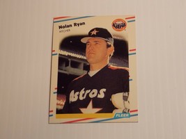 1988 Fleer Baseball NOLAN RYAN #455 Houston Astros  - £1.12 GBP