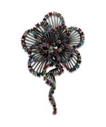 LO2395 - Imitation Rhodium White Metal Brooches with Top Grade Crystal  ... - $83.50 CAD