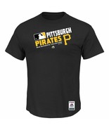 Pittsburgh Pirates Majestic Authentic Collection Team Choice T-Shirt Men... - £5.68 GBP